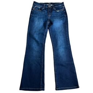 Judy Blue Women’s Boot Cut Jeans Size 7 /28 Mid Rise Stretch Dark Wash JB82361-S